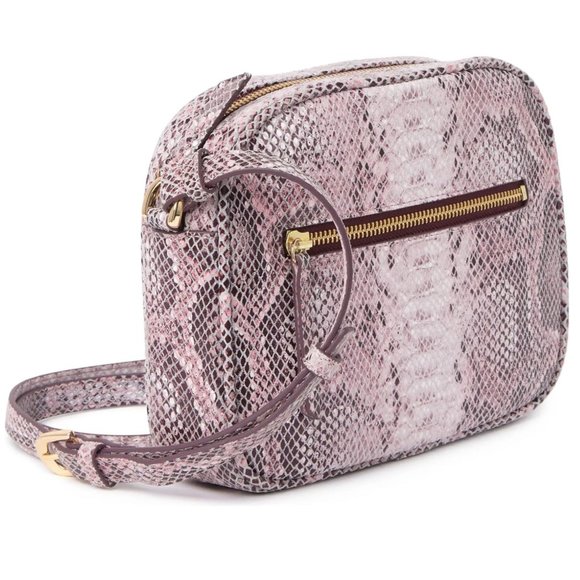 ⭐HOST PICK⭐ Small Dianne Snake Embossed Crossbody Bag in Pink - Picture 1 of 5